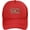 Red, variant on Desert Storm Veteran Hat Adjustable Sandwich Peaked Cap Cap Golf Dad Outdoor Sports Baseball Cap Trucker Cap