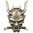 thumbnail image 1 of Almencla Japanese Samurai Sticker Fashion Death for Car Styling Golden, 1 of 7