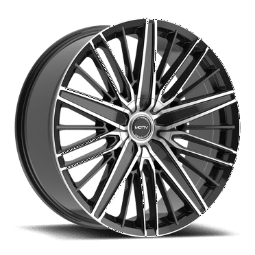 20x9 Motiv 443MB Valor Gloss Black Machined Wheel 6x135/6x5.5 (25mm)