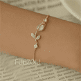 thumbnail image 2 of Pulsera Tulipán Sofisticado Y Elegante Joyeria Mujer Regalo Xtellar Dorado, 2 of 3