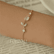 thumbnail image 2 of Pulsera Tulipán Sofisticado Y Elegante Joyeria Mujer Regalo Xtellar Dorado, 2 of 3