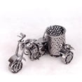thumbnail image 2 of Accesorios Creativos De Almacenamiento De Escritorio De Oficina, Portalápices De Metal Harley The Motorcycle Loves Negro, Idea De Regalo Muy Genial, 2 of 5