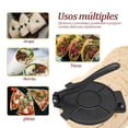 thumbnail image 3 of MYAIOL Prensa para Tortillas de Hierro Fundido de 19cm, Maquina de Tortillas Manual, Prensa para Tortillas de Harina,Tortilleras para Hacer Tortillas, Omelettes de Harina y Rotis, 3 of 7