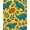 Yellow, Pattern 3, variant on ODIKA 2x3 Machine Washable Non-Slip Area Rug, Jurassic Adventure Activity Floor With Prehistoric Creatures High Traffic Rug, Orange, 682036