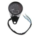thumbnail image 2 of Indicador de la motocicleta de 12V 0-160Km / H Velocímetro Odómetro E-F Indicador de Zulema Calibrador multifunción para motocicleta, 2 of 6