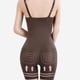 thumbnail image 3 of Faja elástica de cuerpo completo Fajas sin costuras para mujer Levantador de glúteos Entrenador de cinturo Levantamiento de glúteos Aplanar abdomen Café XL 2XL Yinane Talladora de cuerpo completo para mujer, 3 of 7
