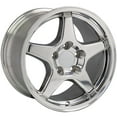 thumbnail image 3 of OE Wheels CV01 17 Inch Rims Fit Corvette C4 ZR1 Style 5x120.65 17x9.5 Polished - Hollander 5035 (Set of 4), 3 of 5