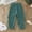P-Mint Green, variant on Ulitacool Girls Summer Pants Wide Leg High Waist Summer Boys Loose Trousers Solid Color Slacks Comfortable Wear Coffee 5-6 Years