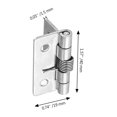 thumbnail image 2 of Bisagras para gabinete Luomorgo, 4 piezas, 4 cm, acero inoxidable, 2 of 7