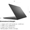 thumbnail image 6 of Dell Inspiron 3535 Touchscreen Laptop | 64GB RAM | 2TB SSD | AMD Ryzen 7-7730U | 15.6" FHD Touch Display | Windows 11 | Long Battery Life | Business Laptop, 6 of 8