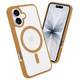 thumbnail image 5 of Funda Transparente con Color DESIERTO Compatible con MagSafe para iPhone 17, Protección Antigolpes Ultrafina, TPU + Silicona Resistente, 5 of 6