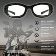 thumbnail image 4 of Bikershades Motorcycle Sunglasses Foam Padded PETITE Women, Girls and Boys., 4 of 5