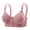 BST49-Pink, variant on VV AVEORS 2026 Posy Bras For Old Women Comfort No Underwire Full Coverage Bras Front Closure Support Bras Push Up Cotton Bras Red 42