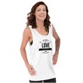 thumbnail image 4 of Love Forever Cute Romantic Valentine Womens Plus Size Graphic Tank Top Brisco Brands 3X, 4 of 5