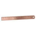Colaxi Copper Ruler Metal Ruler 6 inch Accurate Measurement Tool ...