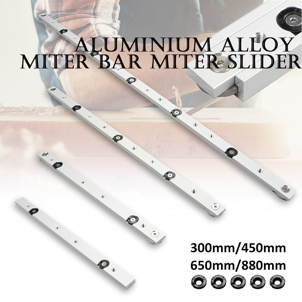 880/650/450/300mm Aluminium Alloy Miter Bar Miter Slider Table Saw