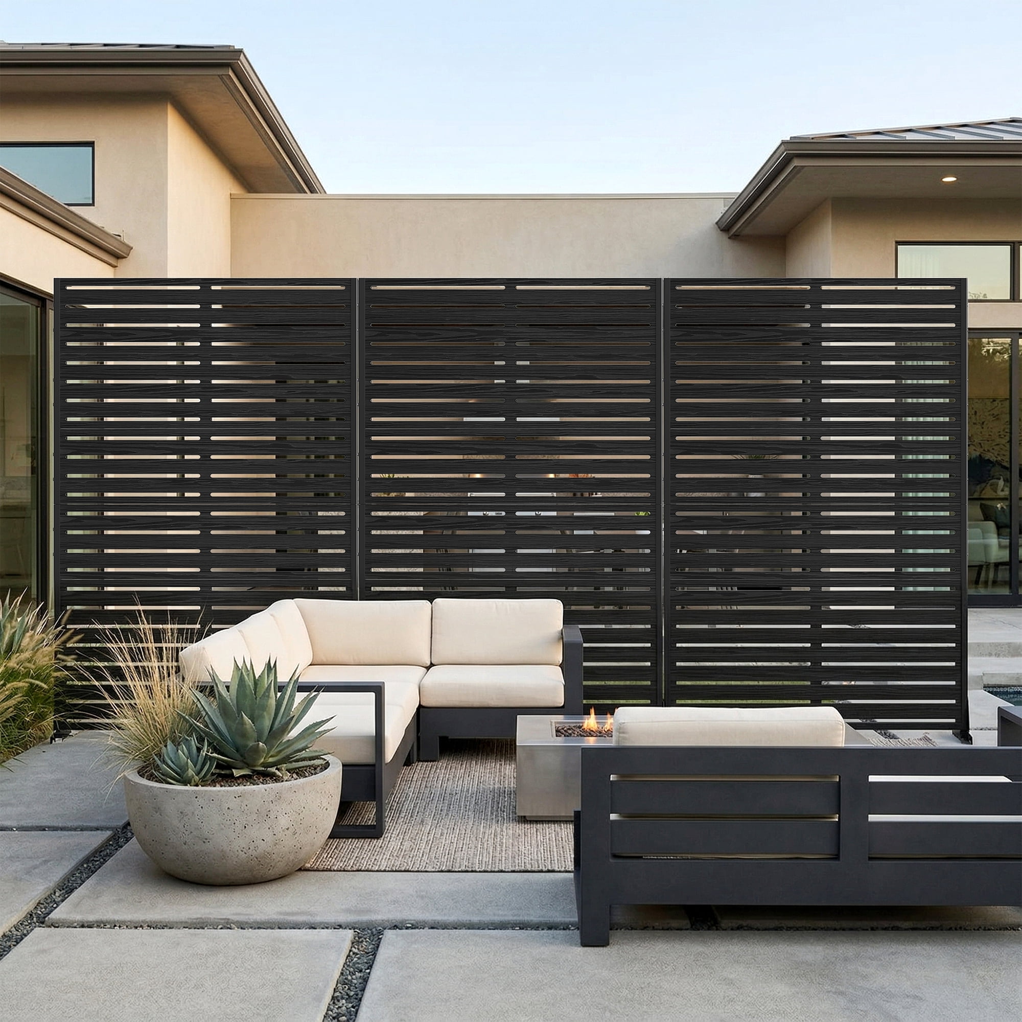 72"H Privacy Screen Fence Panel