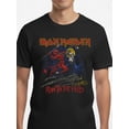 thumbnail image 2 of Iron Maiden, Men's & Big Men's Graphic Tee, Run to the Hills, Sizes XS-3XL, 2 of 5