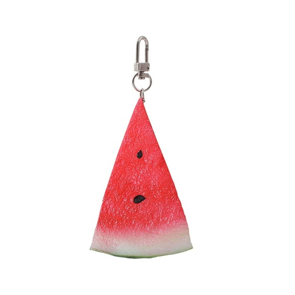 JoyMoreHome Cute Watermelon Keychain, Gift for Friends and Families, Durable Keychain for Bag, Bagpack, Car