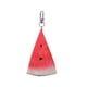 thumbnail image 2 of Llavero de sandía | Diseño de fruta adorable, metal duradero | Amuleto divertido para mochila o bolso, rojo-verde vibrante, regalo único para amigos, adultos | 1-Pack, 2 of 8