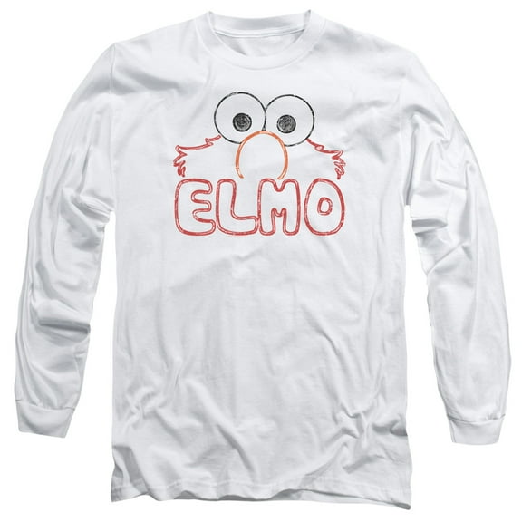 Sesame Street - Elmo Letters - Long Sleeve Shirt - XX-Large