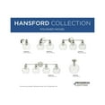 thumbnail image 4 of Hansford Collection Two-Light Polished Nickel Clear Glass Coastal Bath Vanity Light, 4 of 15