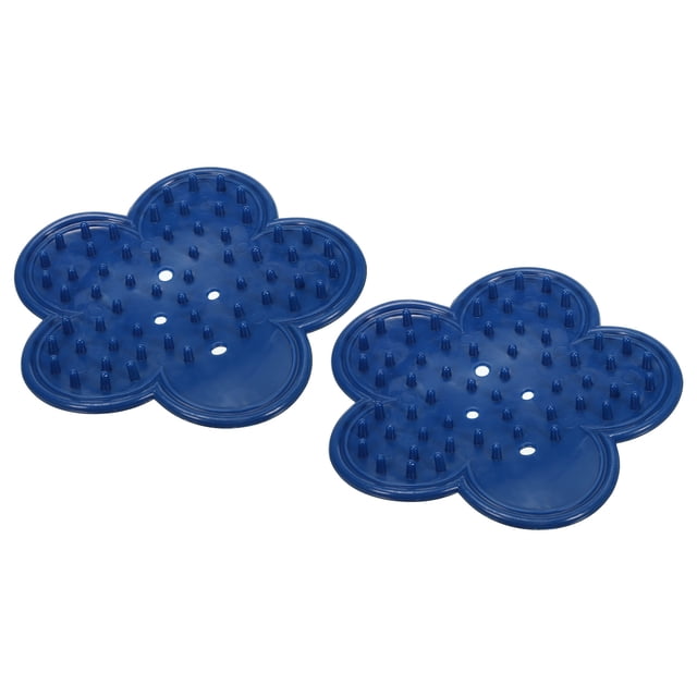 Uxcell 4.7" Deshojadora de Espinas de Rosa Deshojadora de Espinas de Rosa Herramienta de Deshojado de Hojas Azul 2 Pcs