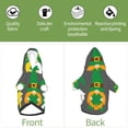 thumbnail image 6 of Honeii Spring St Patrick’S Day Irish Gnomes Print Small Dog Hoodies Pet Hooded Sweatshirts Fall Winter Puppy Cat Sweaters Warm Clothes for Small Dogs Outfits Costume-X-Small, 6 of 7