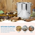 thumbnail image 2 of Miangastore Crawfish Cook Pot Stainless Steel Bucket Meta Stewed Pot Metal Stockpot Seafood Stew Pot, 2 of 9
