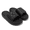black, variant on Womens Sandals Adjustable Quilted Strap Platform Slides, Non-Slip Soft Cushion Indoor Outdoor Beach Pool Sandals