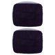 thumbnail image 4 of 2 piezas de pies inflables descanso almohada flocado PVC Masaje de pies Taburete Relax Cushion para viajes al aire libre (gris y azul), 4 of 8