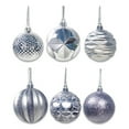 thumbnail image 4 of MesaSe Boules Suspendues Miniatures en PVC Rouge Petites Boules de Noël 12 Unités, 4 of 9