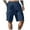Navy, variant on Youmylove Stylish Mens Shorts Men Spring Summer Pant Casual Solid Color Painting Loose Plus Size Trouser Fashion Beach Pockets Short Comfy Beach Sweat Shorts