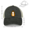 thumbnail image 2 of Hellfire Black Hat Adjustable Funny Fashion Unisex Baseball Cap for Men Women, 2 of 7