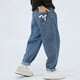 thumbnail image 3 of Odeerbi 3-10 Años Niños Pantalón Vaquero Estampado Con Cintura Elástica Pantalón Vaquero Con Bolsillo, 3 of 3