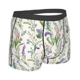 thumbnail image 4 of Uemuo Wisteria Flower Pattern Men's Boxer Briefs,Trunk Anti-Chafing,Comfortable, Durable, and Stylish Underwear-Large, 4 of 9