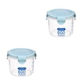 thumbnail image 2 of Wosthever Hebilla de plástico PP transparente, latas selladas, soportes redondos para tanque de almacenamiento de cereales, contenedores de cocina Type6 NO6 Wosthever CBP055772, 2 of 5