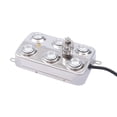 thumbnail image 6 of 110v 6-Head Ultrasonic Mist Maker Fogger Humidifier Waterproof for Aquarium Mist Machine Aquarium 6 Ultrasonic Mist Maker Fogger Water Fountain 1.7MHz, 6 of 12