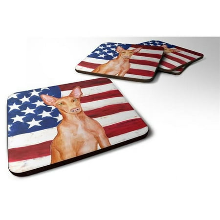 

Pharaoh Hound Patriotic Foam Coaster - Set of 4