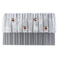 thumbnail image 5 of TIELUTT Housse de Climatiseur et Rideau de Butée pour Salon Chambre Design Floral Rideaux en Polyester pour Intimité Rideau Transparent Rideaux 96 Pouces de Long Draperies Chambre 84 Pouces L, 5 of 5