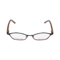 thumbnail image 3 of NEW THALIA PRECIOSA WOMENS/LADIES DESIGNER FULL-RIM EGGPLANT / TAFFY STAINLESS STEEL SCHOOL TEACHER LOOK FRAME DEMO LENSES 49-15-135 SPRING HINGES EYEGLASSES/EYE GLASSES, 3 of 9