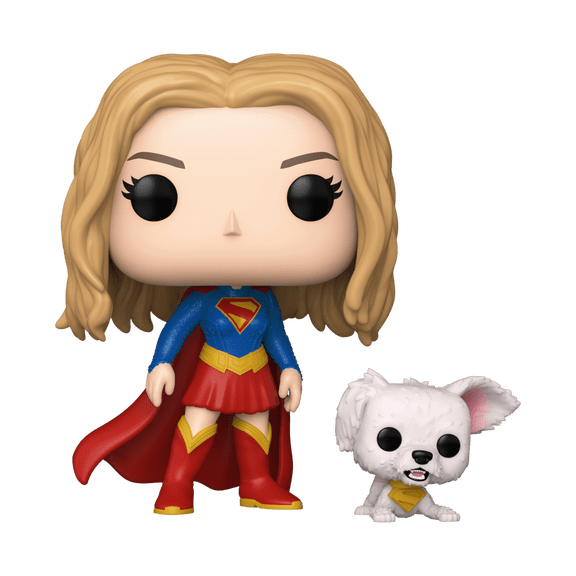 Funko POP & Buddy: Supergirl – Supergirl & Krypto Collectible Vinyl Figure