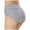 Gray, variant on Bigersell Cotton Seamless Underwear Women High Waisted Panties Briefs Comfortable Full-Coverage No Show Underwear Women’s Underpants Khaki L