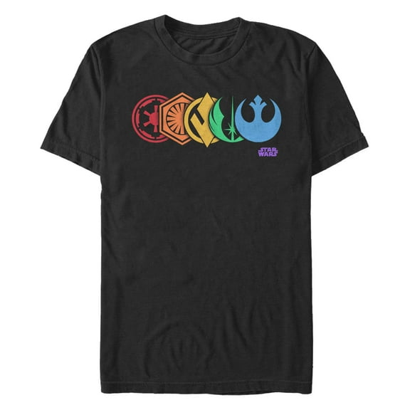 Men's Star Wars Alliance Republic Logos  Graphic T-Shirt