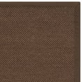 thumbnail image 5 of SAFAVIEH Natural Fiber Cindy Solid Sisal Area Rug, Chocolate/Dark Brown, 6' x 6' Square, 5 of 6