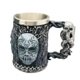 thumbnail image 1 of Taza de café de cerámica con forma de calavera de 950 ml, novedosa para el hogar, 1 of 1