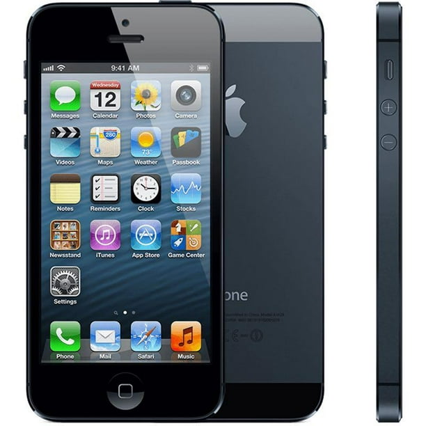 Apple iPhone 5 16GB Noir LTE Téléphone Cellulaire MD648C/A