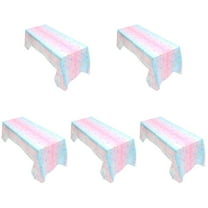 Set of 5 inside Out Party Decorations Picnic Table Cloth Mermaid Tablecloth Child