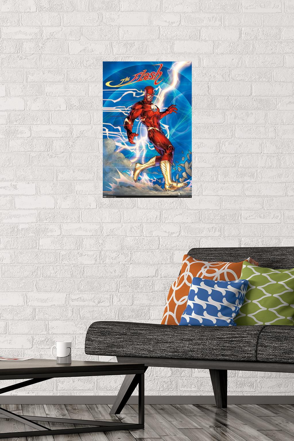 DC Comics - The Flash - Jim Lee Wall Poster, 14.725" x 22.375"
