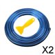 thumbnail image 1 of Paquete de 2-6 tiras universales para Interior de coche para salida de ventilación de aire acondicionado 2 piezas, 1 of 7